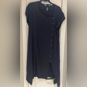 Free People Movement, snap closure, midi/maxi dress.